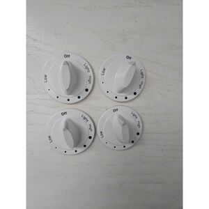 Amana Range Knob, White  (2 3/8")‎ 7733P40  KIP5D12